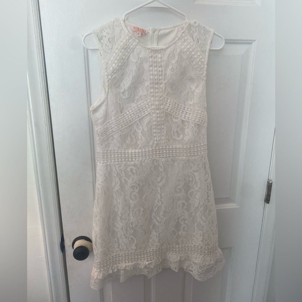 White Sleeveless Crew Neck Sheath Midi Dress